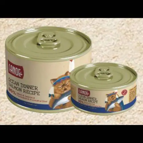 Canoe Cat (紐西蘭製造) 無穀物貓罐頭-三文魚配方